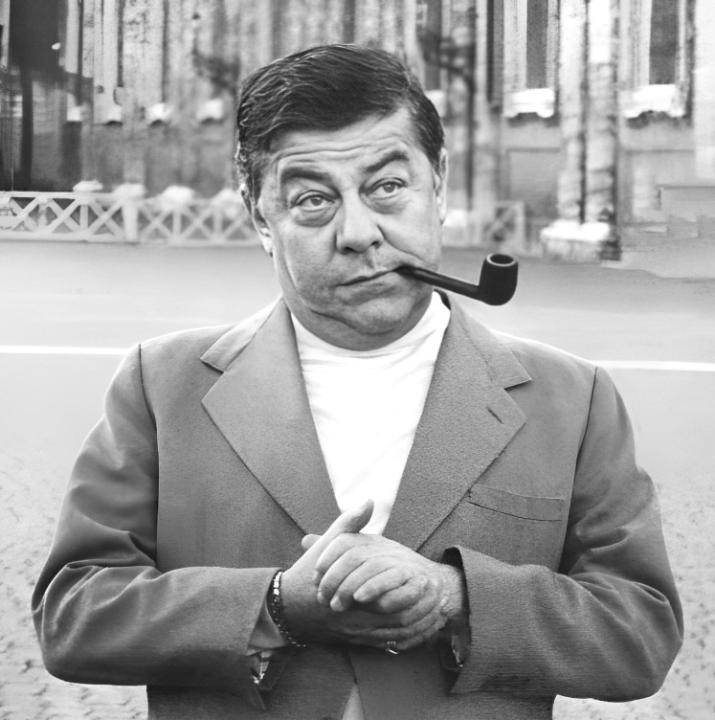 8. Portrait de Francis Blanche en 1970.