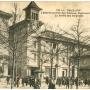 Carte postale : Paris (XIVe) L'Administration des Timbres, Boulevard Brune. La Sortie des Employés.